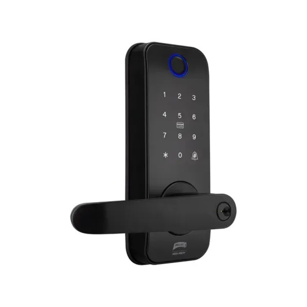 CERRADURA PHILLIPS DIGITAL ARUMA NEGRA (MX83427)