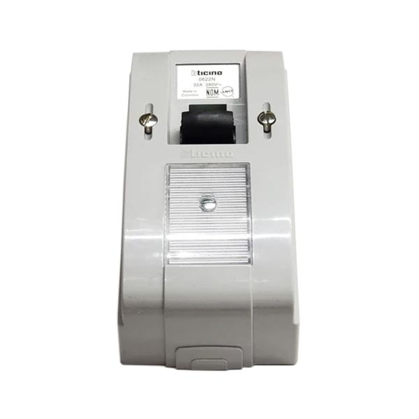 BTICINO INTERRUPTOR DE SOBREPONER 2 POLOS 1 TIRO (0622N)(E)