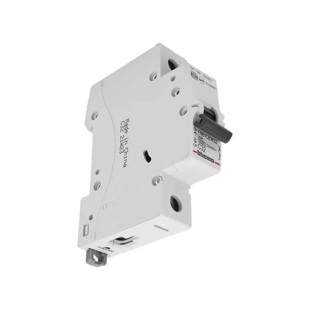 BTICINO INTERRUPTOR MINI DIN 1X32 (FN81CEW32)