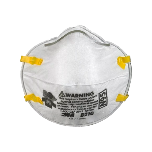[3MMP] 3M MASCARILLA P/PARTÍCULAS S/ACEITE N95 C/20PZ (8210)(H)