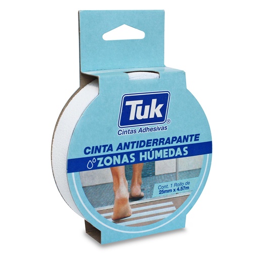 [TKCAZH25X457] CINTA TUK ANTIDERRAPANTE 772 25MM X 4.57M ZONAS HUMEDAS (457201)
