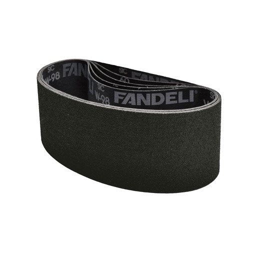 [FABTW98G-60-3988] PAQUETE C/5 PIEZAS BANDA OXALUM FANDELI 3" x 21" GRANO 60 P/VIDRIO (03988) 