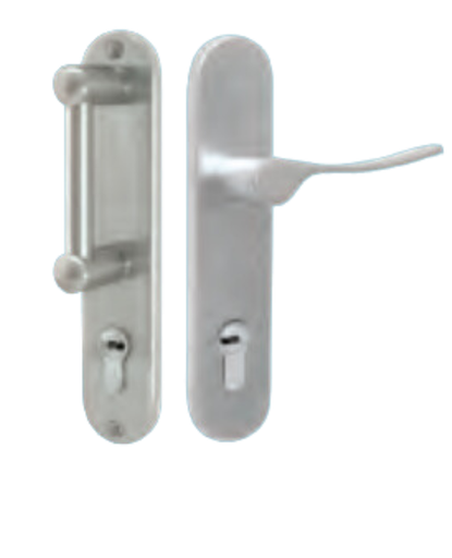 [PHTCEB88451] CERRADURA BARCELONA TESA RB100 ENTRADA MANIJA-JALADERA DERECHA LATÓN PULIDO LLAVE-LLAVE (MX88451)