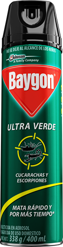 [JHIBV5] BAYGON ULTRA VERDE AEROSOL GRANDE 400ML (3572)