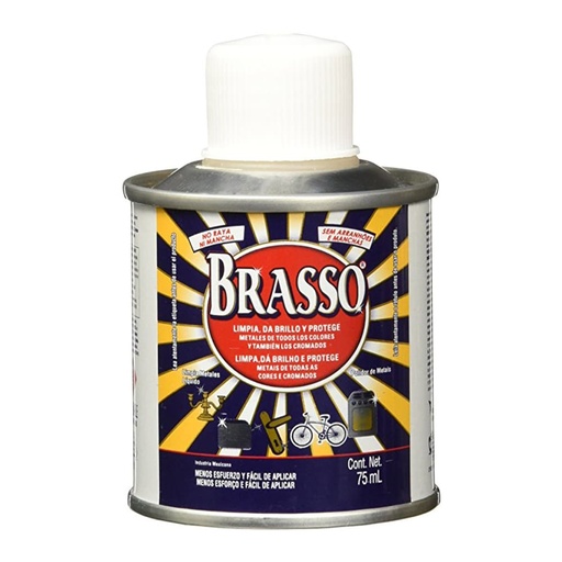 [RBLMBL2] BRASSO LIMPIA METALES LÍQUIDO 75ML