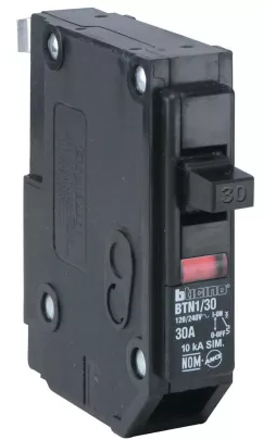 [BTP1X30] BTICINO PASTILLA TERMOMAGNÉTICA 1x30A (BTN1/30) (E)