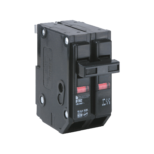 [BTP2X40] BTICINO PASTILLA TERMOMAGNÉTICA 2 x 40A (BTN2/40) (E)