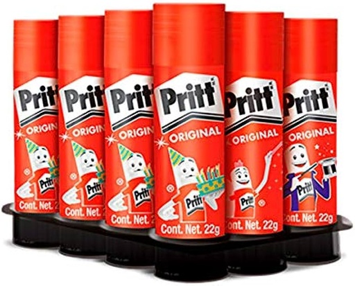 [HE-00LP22G] C/12 LÁPIZ ADHESIVO PRITT 22G (H)
