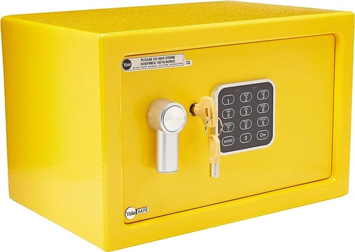 [YACAJA89258] CAJA FUERTE YALE CHICA AMARILLO (MX89258)