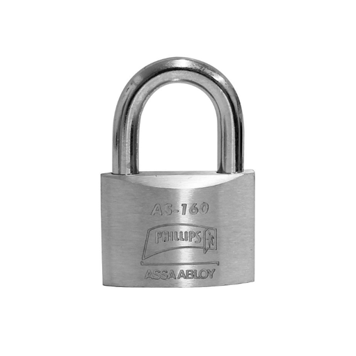 [PHCAAS160] CANDADO METÁLICO PHILLIPS AS-160 LLAVE-PUNTOS (MX2288)(H)