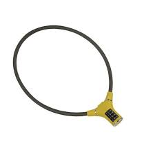 [PHCACBAAM] CANDADO PHILLIPS COMBINACIÓN (BICICAB) P/BICICLETA AMARILLO BLISTER (MX3469)(H)