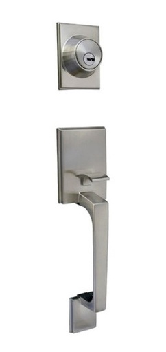 [YAGNA88369] GATILLO YALE NAPOLES LLAVE-LLAVE NÍQUEL SATINADO (MX88369)