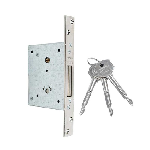 [PHCEX1100L] CERRADURA PHILLIPS X-1100 LATÓN TETRA LLAVE (MX933)(H)