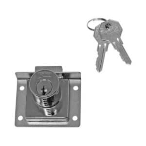 [PHCE024C] CERRADURA PHILLIPS 24 CROMO P/MUEBLE (MX5)(H)