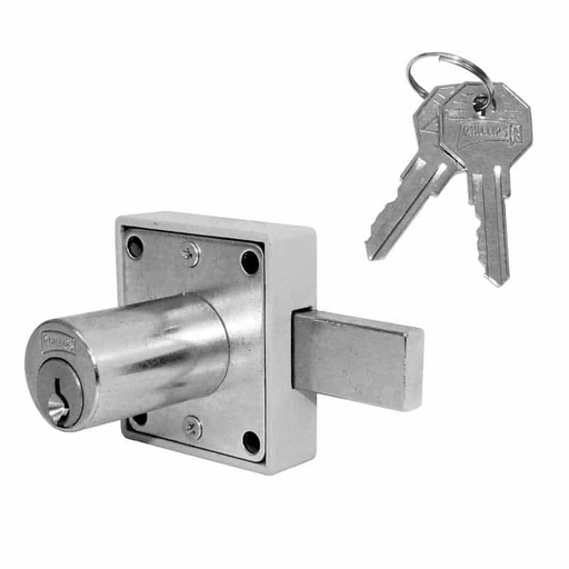 [PHCE250C] CERRADURA PHILLIPS 250 CROMO P/MUEBLE (MX33)(H)