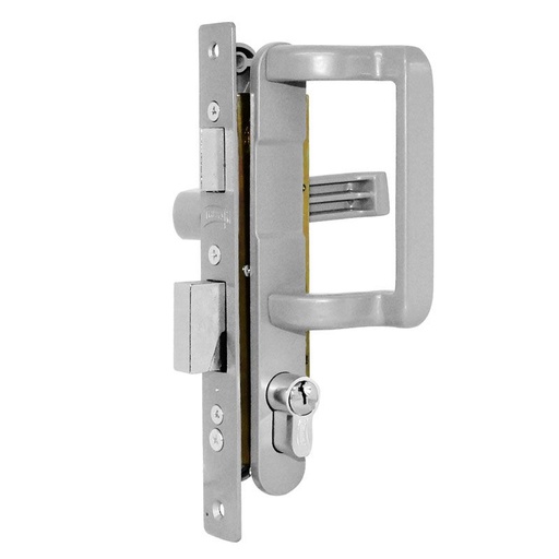 [PHCE566JMN] CERRADURA PHILLIPS 3065 JALADERA-MANIJA NATURAL P/ALUMINIO (MX2464)(H)