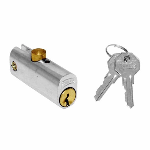 [PHCE042C] CERRADURA PHILLIPS 42 CROMO P/MUEBLE (MX11)(H)
