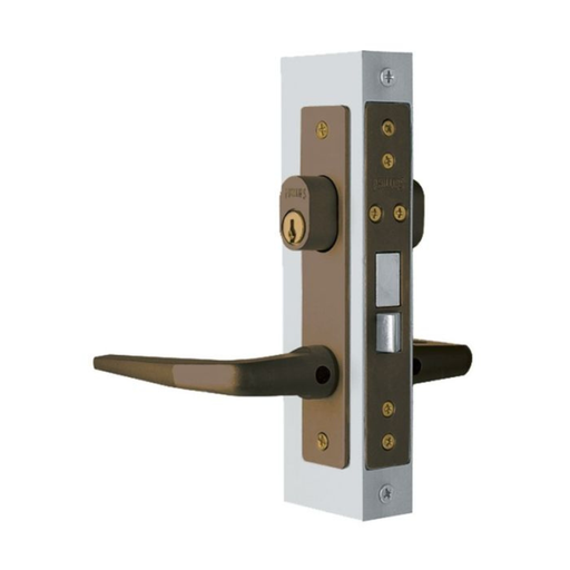 [PHCE549ADK] CERRADURA PHILLIPS 549 MANIJA-MANIJA DURANODIK P/PUERTA ABATIBLE ALUMINIO (MX2488)(H)