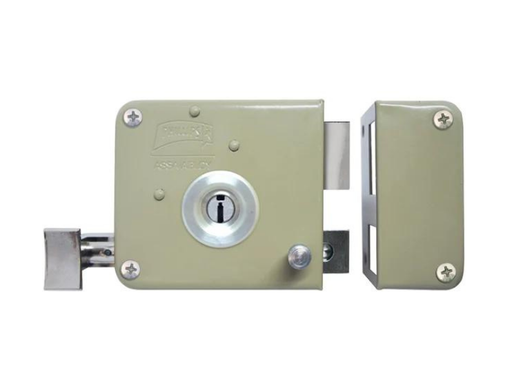 [PHCE715IFLL] CERRADURA PHILLIPS 715 INSTAFÁCIL DERECHA LLAVE-LARGA BEIGE SOBREPONER (MX4643)