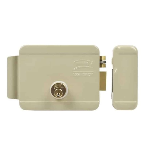 [PHACE321EDCI] CERRADURA PHILLIPS 321 ELÉCTRICA DOBLE CILINDRO S/BOTÓN IZQUIERDA BEIGE (MX3418)(H)