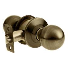 [YAESF81699] CERRADURA YALE ESFERA RECÁMARA LATÓN ANTIGUO (MX81699)