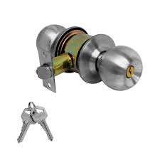 [YAESF81167] CERRADURA YALE ESFERA RECÁMARA ACERO INOXIDABLE (MX81167)