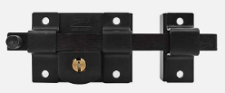[PHCE800MX6921] CERRADURA PHILLIPS 800 LIBRE IZQUIERDA NEGRA LLAVE LARGA SOBREPONER (MX6921)(H)