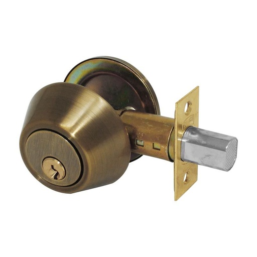 [PHCER262LA5] CERROJO PHILLIPS B262P LLAVE-LLAVE LATÓN ANTIGUO BLISTER (MX81218)