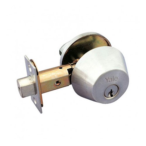 [YACER562CM26] CERROJO YALE B500P LLAVE-LLAVE CROMO MATE (MX81031)