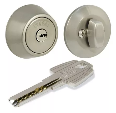 [PHTCE87590] CERROJO TESA LLAVE-LLAVE T60 NÍQUEL SATÍN (MX87590)