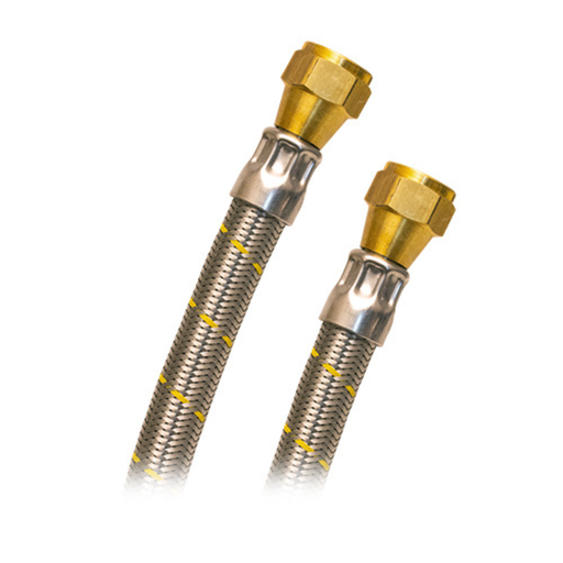 [CX-GUQ60] COFLEX MANGUERA ACERO P/GAS 1/2" FLARE x 1/2" FLARE 60" (AG-Q60)