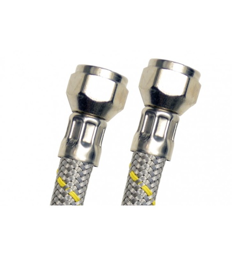 [CX-GAB400] COFLEX MANGUERA ACERO P/GAS 3/8FLARE x 3/8FLARE 4M (AG-B400)