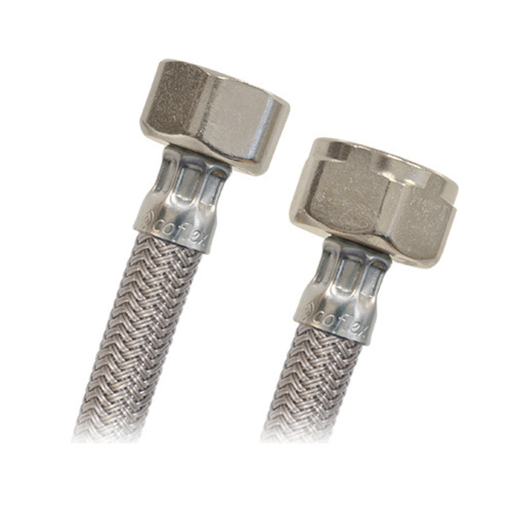 [CX-SV35] COFLEX MANGUERA VINILO P/SANITARIO 1/2"FIP x 7/8"FIP 35CM (VS-A35)