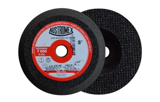 [AU260CDM0354] COPA ABRASIVA AUSTROMEX P/DESBASTE METAL 5" P/BOSCH GRANO 24 (354)(H)