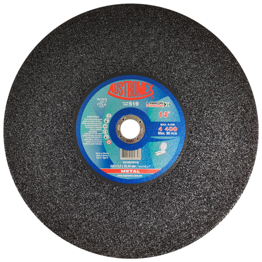 [AU104DCM0519SOL] DISCO ESTACIONARIO AUSTROMEX P/CORTE METAL 14" (519)(H)