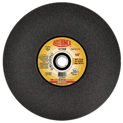 [AU102DCM0742SOL] DISCO ESTACIONARIO AUSTROMEX P/CORTE METAL 14" (742)(H)