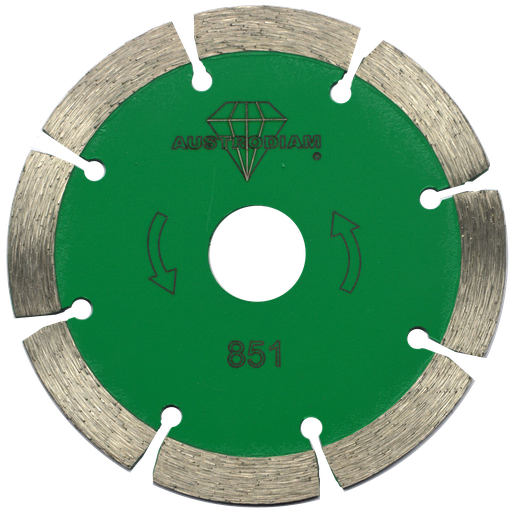 [AU523DDG0851] DISCO DIAMANTE AUSTROMEX RIN SEGMENTADO P/GRANITO 4-1/2" ORO (851)(H)