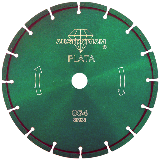 [AU526DDG0854] DISCO DIAMANTE AUSTROMEX RIN SEGMENTADO P/GRANITO 9" PLATA (854)(H)