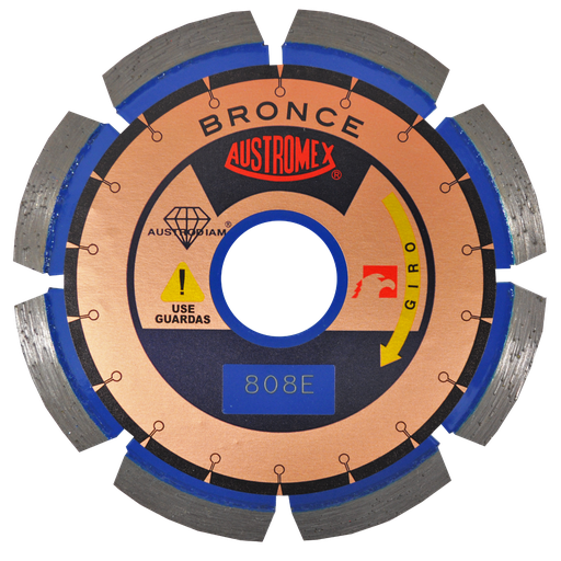 [AU479DDD0808] DISCO DIAMANTE AUSTROMEX RIN SEGMENTADO USO GENERAL 4" BRONCE (808)(H)