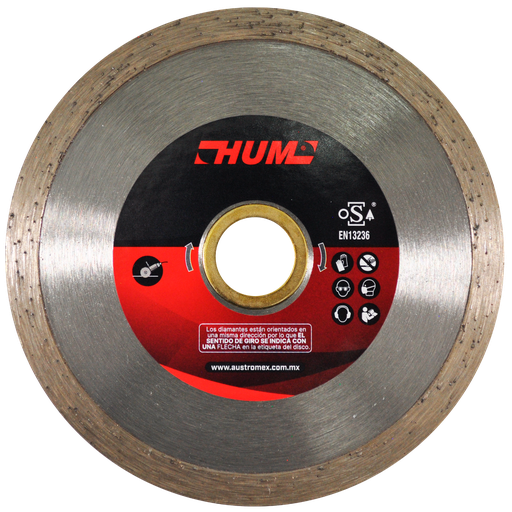 [AU496DRC2553] DISCO DIAMANTE AUSTROMEX RIN CONTINUO USO GENERAL 4" (2553)(H)