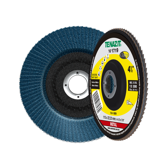 [AU326DLC1719] DISCO LAMINADO AUSTROMEX TZA 4-1/2" GRANO 120 (1719)(H)