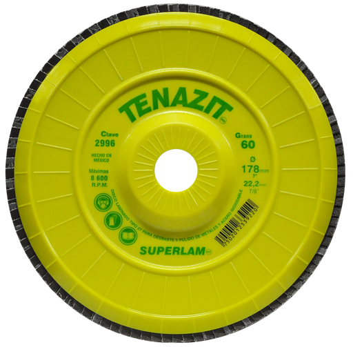 [AU298DSL2996] DISCO LAMINADO S/ROSCA AUSTROMEX SUPERLAM 7" GRANO 60 (2996)(H)