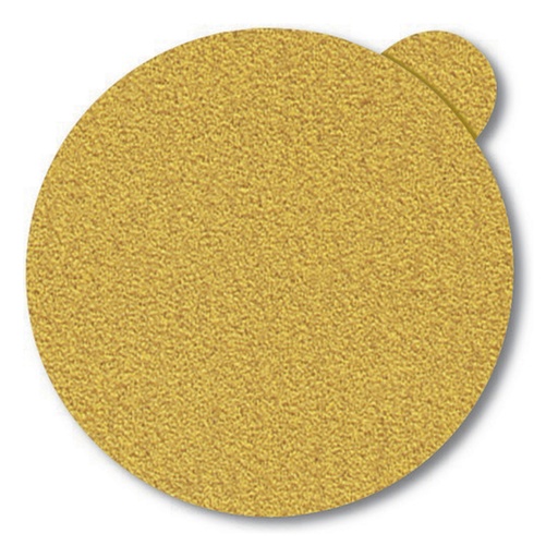 [FADVE080G-40] DISCO C/VELCRO 5" FANDELI E080 CIEGO GRANO 40 AMARILLO (04111)(80103)(H) 