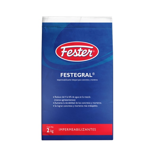 [HEFGR10X2] IMPERMEABILIZANTE FESTEGRAL P/CONCRETO 10 X 2KG