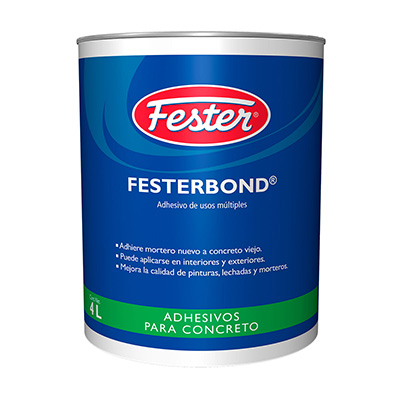 [HEFB04L] ADHESIVO FESTER BOND BLANCO P/CONCRETO 4LT
