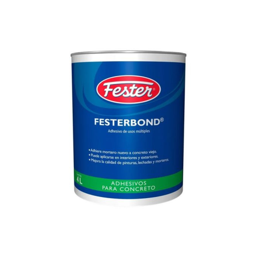 [HEFB04L] ADHESIVO FESTER BOND BLANCO P/CONCRETO 4LT
