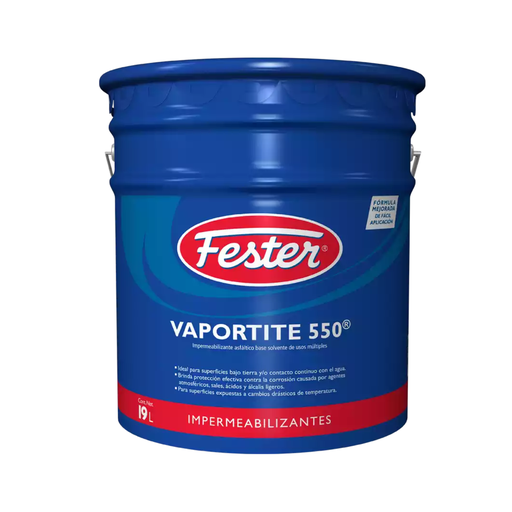 [HEFV55019L] FESTER IMPERMEABILIZANTE VAPORTITE 550 ASFÁLTICO 19LT