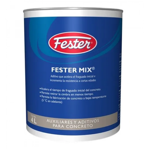 [HEFMIX4] FESTER MIX ADITIVO PARA CONCRETO 4LT