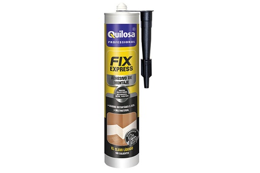 [QLFIX2468] FIX EXPRESS QUILOSA ADHESIVO NO MÁS CLAVOS 375ML