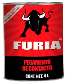 [HERF-C04000] FURIA PEGAMENTO DE CONTACTO AMARILLO 4LT